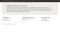 Desktop Screenshot of grahambattery.com